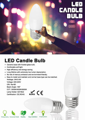 Светильник E27 освещения 3W/3.5W SEC-L-BX114 180 градусов, шарик свечки СИД для гостиницы освещая SEC-L-BX114