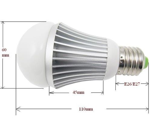 Электрические лампочки AC85 глобуса СИД наивысшей мощности 5W E27 - 265V/DC12V/DC24V вели светильники шарика