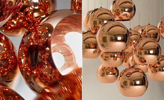 Свет современной самомоднейшей меди света подвеса привесной Tom Dixon