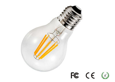 220V электрическая лампочка 60*110mm глобуса СИД Dimmable шарика нити СИД 6W Ра 85