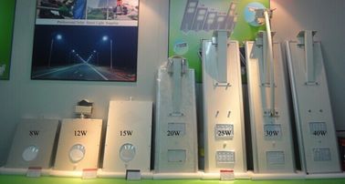 IP65 30W интегрировало холодные белые напольные уличные светы СИД, солнечный приведенный в действие уличный свет СИД