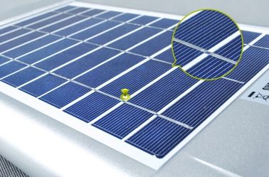 Датчик движения 40W охлаждает белые водоустойчивые напольные солнечные уличные светы СИД